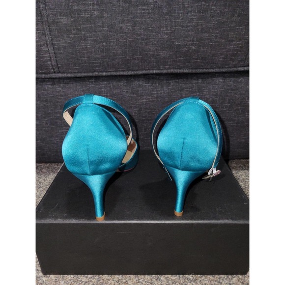 Stiletto Heels 8.5 teal - Picture 7 of 7